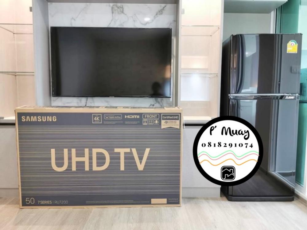 ให้เช่า 🅰️ห้องบิ้วอิน เรียบหรู  UHD TV 50 นิ้ว  คชฟฟ. ครบ 📍มีเครื่องซักผ้า #รีเจ้นท์โฮมบางซ่อน28 ❤️ค่าเช่า 7,500 บาท